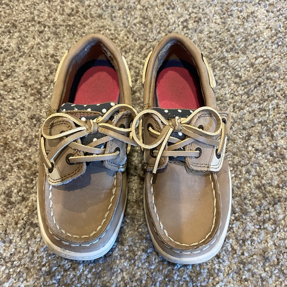 Toddler Sperrys size 10